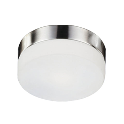 Lomita 12" 2-Light Flush Mount in Brushed Nickel