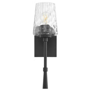 Goodwin 1 Light Wall Mount in Matte Black