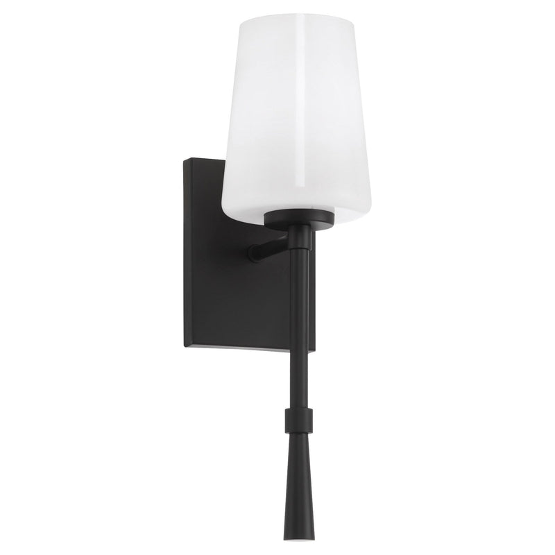 Goodwin 1 Light Wall Mount in Matte Black