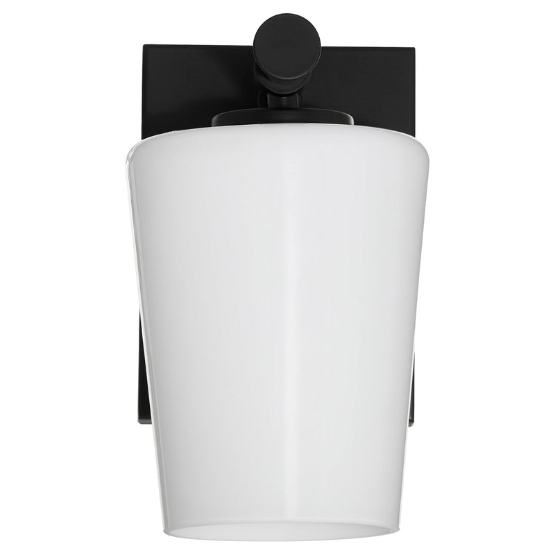 Goodwin 1 Light Wall Mount in Matte Black
