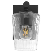 Goodwin 1 Light Wall Mount in Matte Black