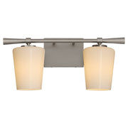 Goodwin 2 Light Vanity in Satin Nickel