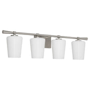Goodwin 4 Light Vanity in Satin Nickel