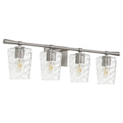 Goodwin 4 Light Vanity in Satin Nickel