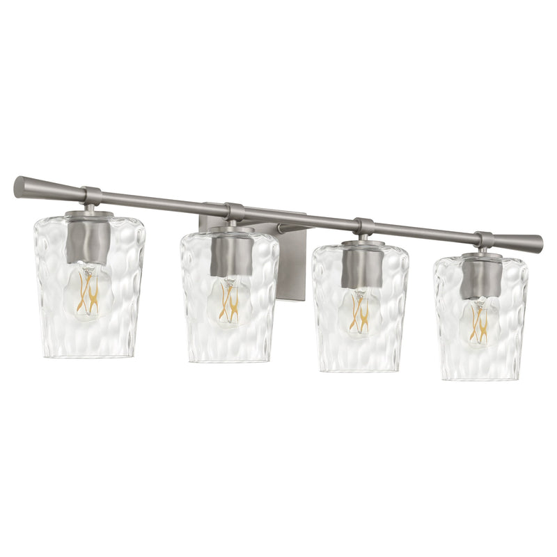 Goodwin 4 Light Vanity in Satin Nickel