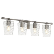 Goodwin 4 Light Vanity in Satin Nickel