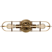 Urban Renewal Two Light Wall Bracket in Dark Antique Brass