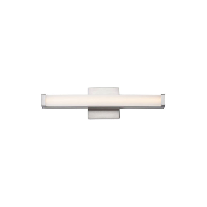 Spec 18" 5CCT LED Bath Vanity in Satin Nickel