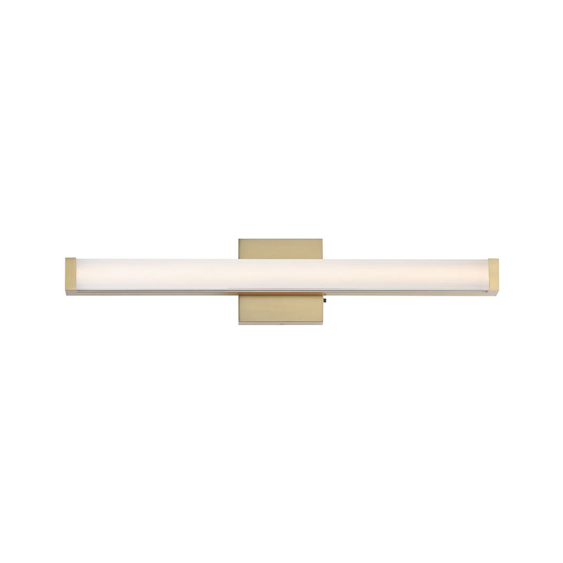 Spec 24" 5CCT LED Bath Vanity in Natural Aged Brass