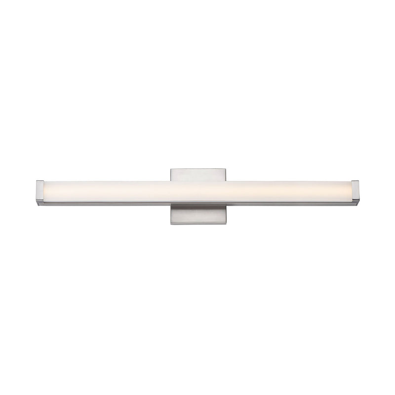 Spec 24" 5CCT LED Bath Vanity in Satin Nickel