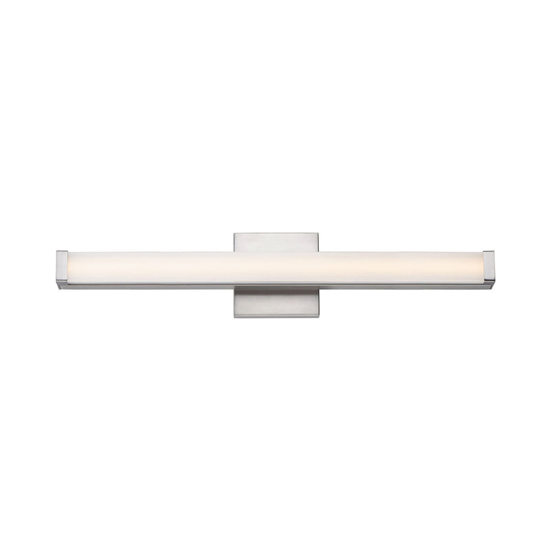 Spec 30" 5CCT LED Bath Vanity in Satin Nickel