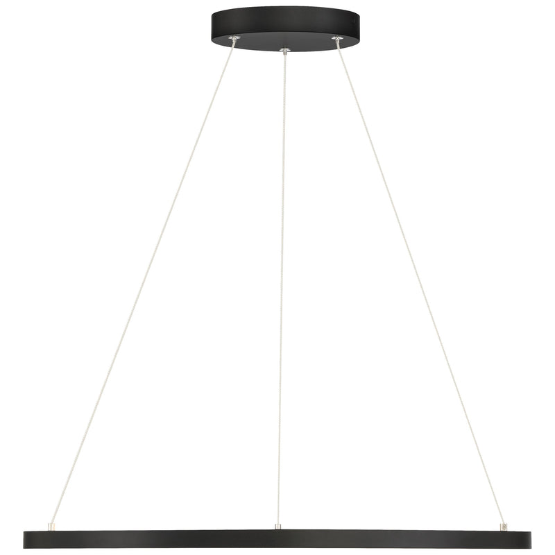 Anello 31.5" LED Pendant in Matte Black