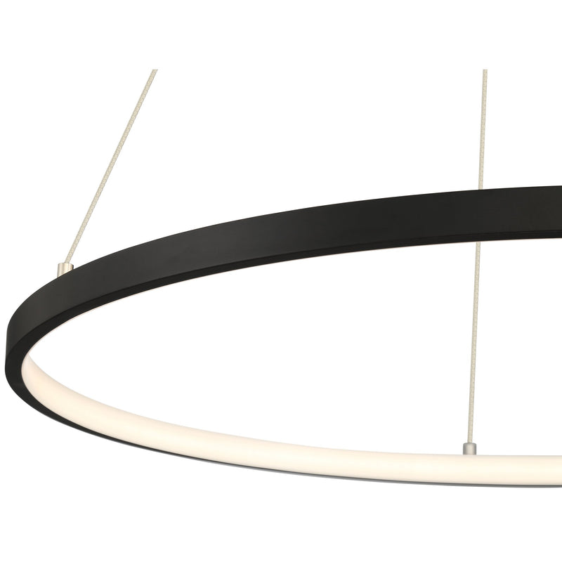 Anello 31.5" LED Pendant in Matte Black