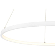Anello 31.5" LED Pendant in Matte White