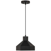 Poly Pendant in Matte Black