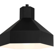 Poly Pendant in Matte Black