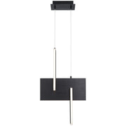 Joinery LED Pendant in Black