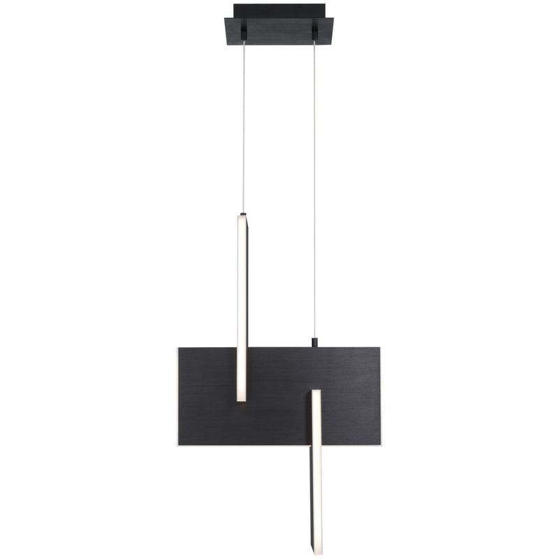 Joinery LED Pendant in Black