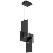 Joinery LED Pendant in Black