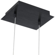 Joinery LED Pendant in Black