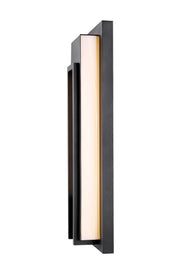 Keaton 1 Light 8" Outdoor Wall Light in Black
