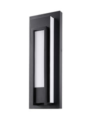 Keaton 1 Light 7" Outdoor Wall Light in Black