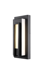 Keaton 1 Light 5.5" Outdoor Wall Light in Black