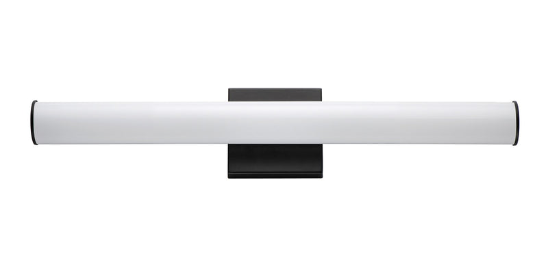 Rail 24" LED Bath Vanity in Black