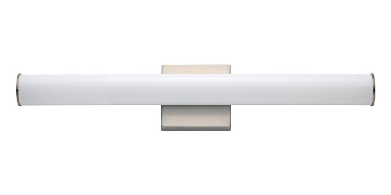 Rail 24" LED Bath Vanity in Satin Nickel