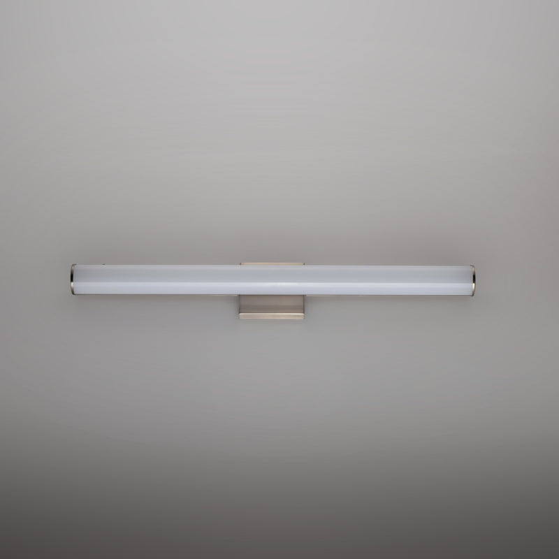 Rail 24" LED Bath Vanity in Satin Nickel