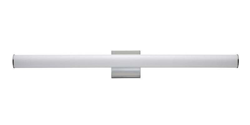 Rail 36" LED Bath Vanity in Polished Chrome
