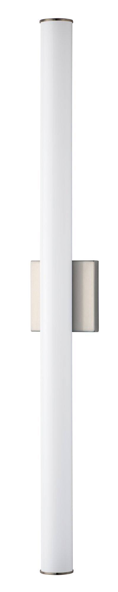 Rail 36" LED Bath Vanity in Satin Nickel
