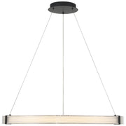 Panache LED Pendant in Matte Black