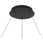 Panache LED Pendant in Matte Black
