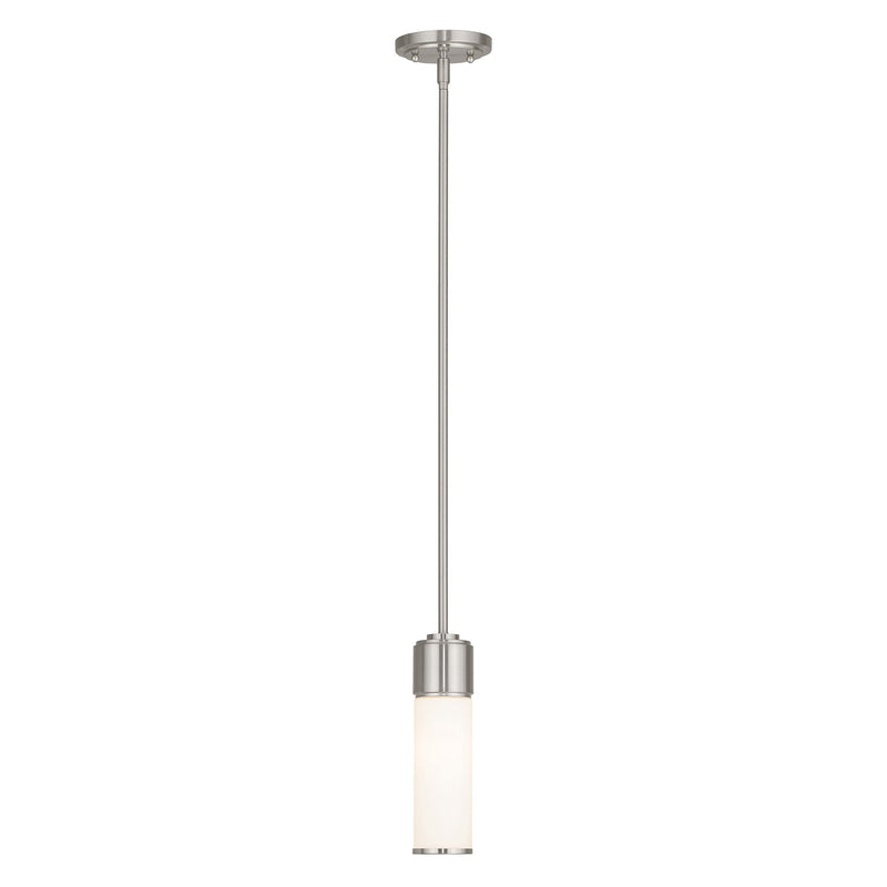 Weston Mini Pendant in Brushed Nickel