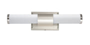 Optic 18" LED Bath Vanity in Satin Nickel
