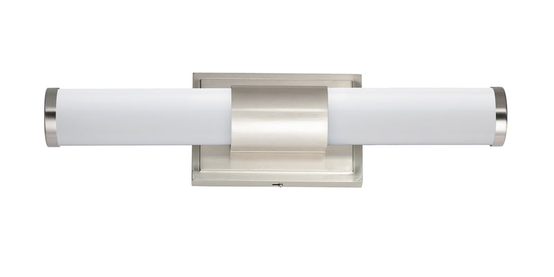 Optic 18" LED Bath Vanity in Satin Nickel