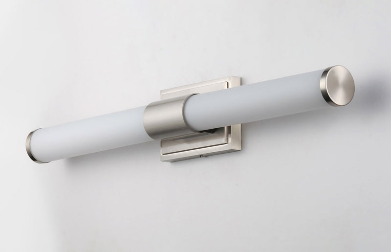 Optic 18" LED Bath Vanity in Satin Nickel