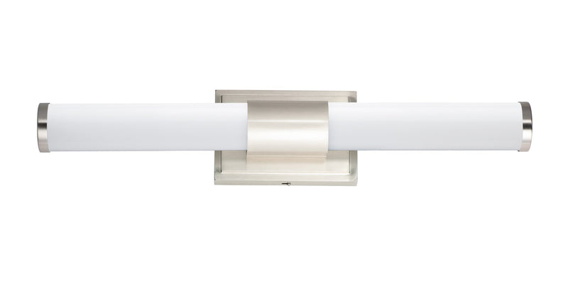 Optic 24" LED Bath Vanity in Satin Nickel