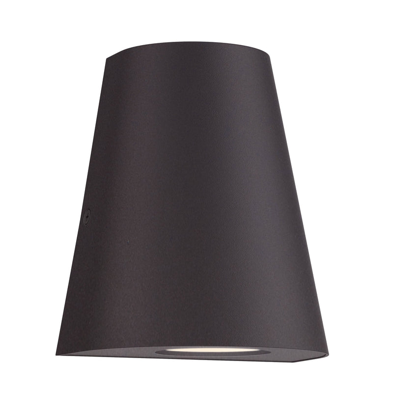 Taper Mini LED Outdoor Wall Sconce in Architectural Bronze