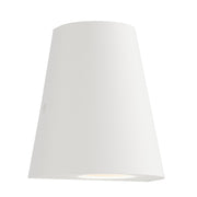 Taper Mini LED Outdoor Wall Sconce in White