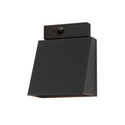 Pathfinder LED Outdoor Wall Sconce with Motion Sensor in Black