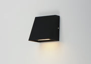 Pathfinder 5.5" LED Outdoor Wall Sconce in Black