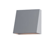 Pathfinder 5.5" LED Outdoor Wall Sconce in Silver