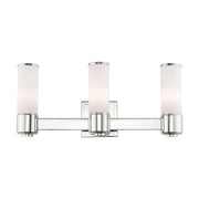 Weston 3-Light ADA Bath Vanity Light in Polished Nickel