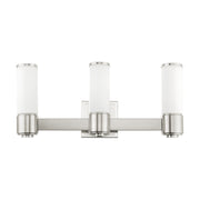 Weston 3-Light ADA Bath Vanity Light in Brushed Nickel