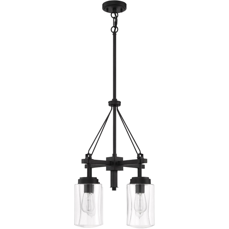 Crosspoint 4 Light 18.25" Outdoor Chandelier Espresso in Espresso