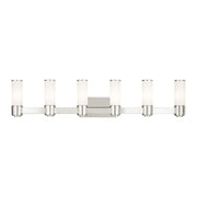 Weston 6-Light ADA Bath Vanity Light in Polished Nickel