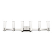 Weston 6-Light ADA Bath Vanity Light in Polished Nickel