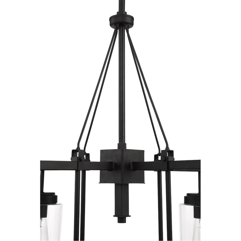 Crosspoint 8 Light 30.25" Outdoor Chandelier Espresso in Espresso